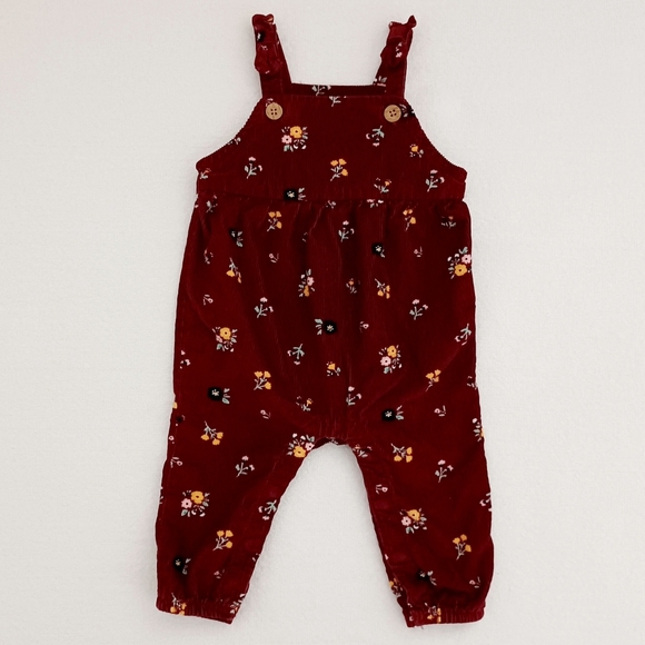 CARTER'S Baby Girl Corduroy Overalls, 6 months - Picture 1 of 9